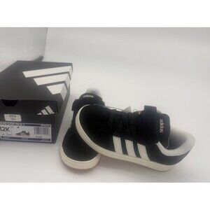 Adidas Kids Grand Court 00s El C Black Color Size 12K  NEW